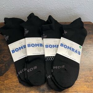 BOMBAS XL BLACK SOCKS (4 PAIRS)